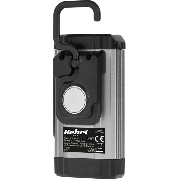 Latarka Rebel Lampa warsztatowa LED Rebel 15 W