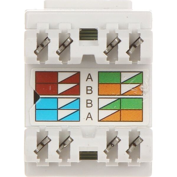 ZŁĄCZE KEYSTONE FX-RJ45-65*P100