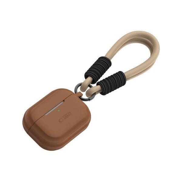 Tech-Protect TECH-PROTECT SILICONE ROPE APPLE AIRPODS PRO 1 / 2 CHOCOLATE BROWN