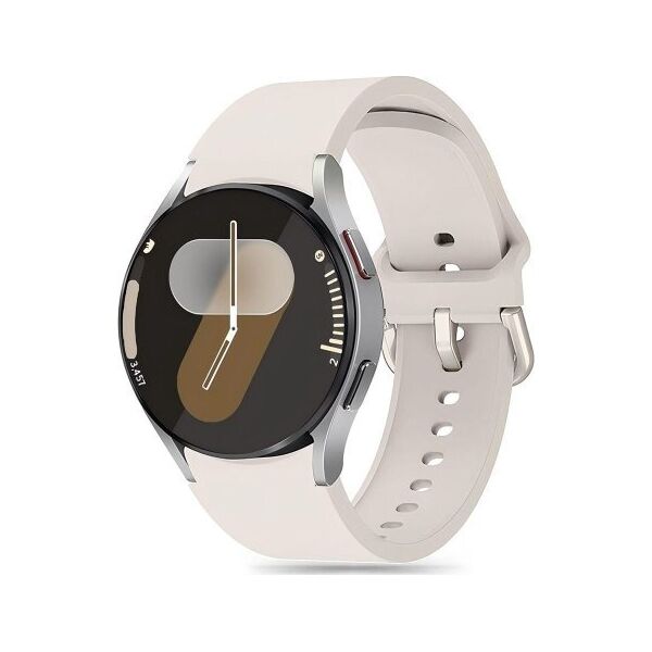 Tech-Protect TECH-PROTECT SILICONE SAMSUNG GALAXY WATCH 4 / 5 / 5 PRO / 6 / 7 / FE STARLIGHT
