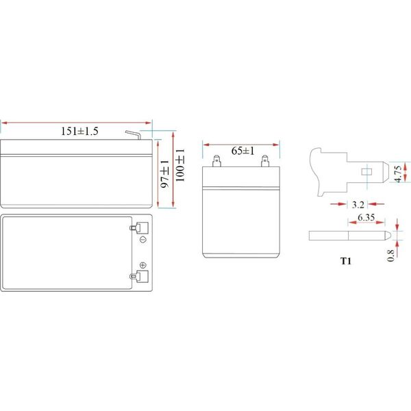 MW Power AKUMULATOR 12.8V/6AH/LIFEPO4-MWLJ MW Power