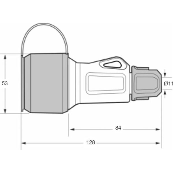 FAMATEL GNIAZDO PRZENOŚNE XF2165-EPN 250V 16A Famatel