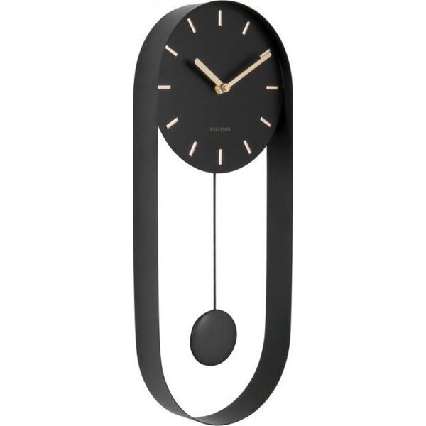 Karlsson Zegar ścienny z wahadłem PENDULUM, 50 x 20 x 4,8 cm