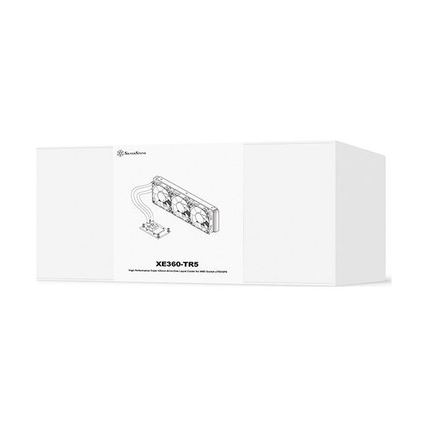 SilverStone Silverstone SST-XE360-TR5 Komplett-Wasserkühlung AMD Sockel sTR5 / SP6 - 360mm, schwarz
