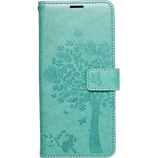 ForCell Kabura Forcell MEZZO Book do SAMSUNG S22 drzewo zielony