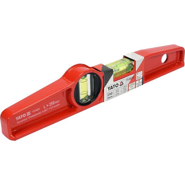 Yato Poziomnica trapezowa 250mm 2-libelki (YT-30370)