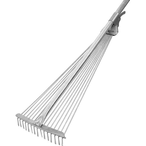 AWTools Grabie wachlarzowe druciane regulowane 15-zębne 55x151cm AW00092