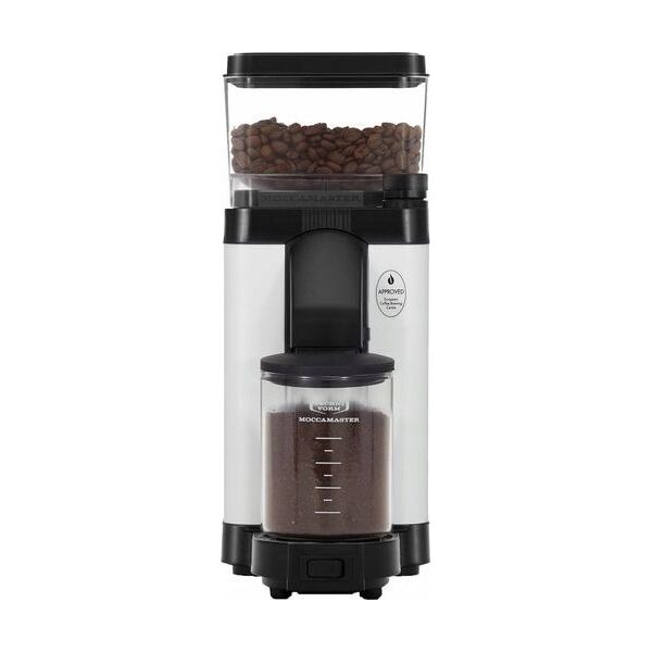 Młynek do kawy Moccamaster Moccamaster - KM5 Burr Grinder Matt White - Młynek automatyczny