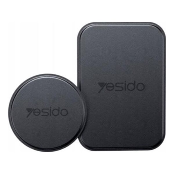 Yesido yesido C207 Zestaw Metalowych Blaszek 2w1 (1.5mm), BLACK / CZARNY