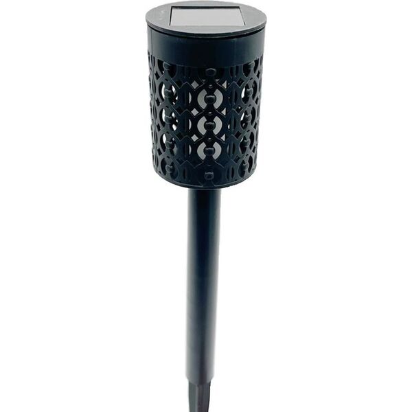 Saska Garden Lampa solarna pochodnia efekt ogień płomień 5.5x36cm 6 led