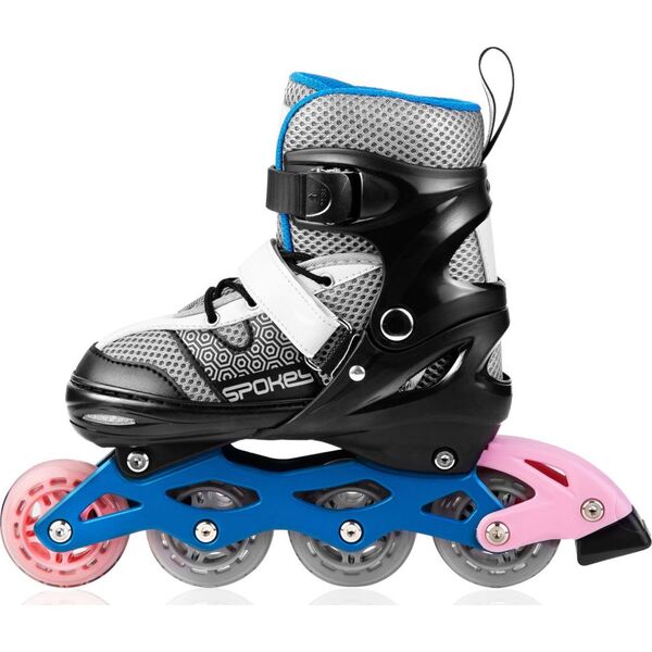 Rolki Spokey Arya rekreacyjne regulowane czarne r. 33-37