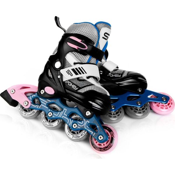 Rolki Spokey Arya rekreacyjne regulowane czarne r. 33-37