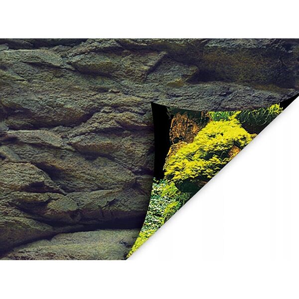 Aqua Nova AQUA NOVA BACKGROUND L 100/50 ROCK/PLANTS 7914532 5903031442779
