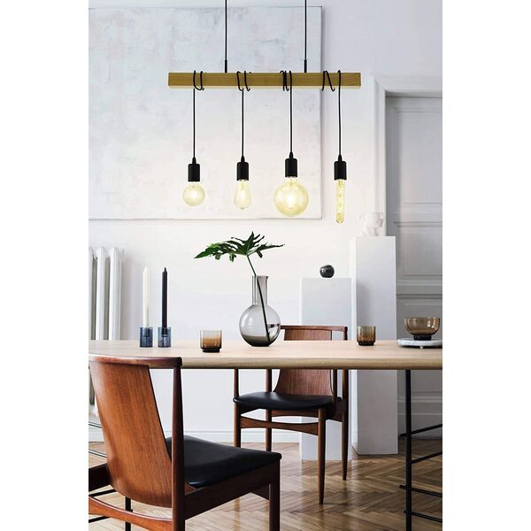 EGLO AMBER ZIGZAG-T30 E27 λαμπτήρας 4W, LED 2200K (11679 - Eglo) 8089750 9002759116798