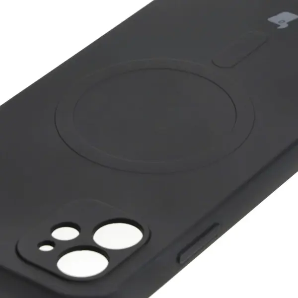 Bizon Case Silicone Magnetic Apple iPhone 11 black