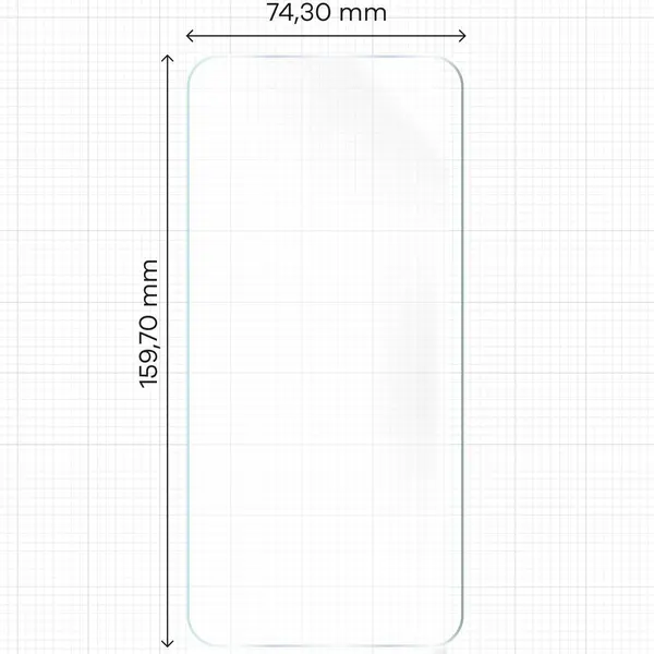 Bizon Glass Hydrogel Front HTC U24 Pro [2 PACK]