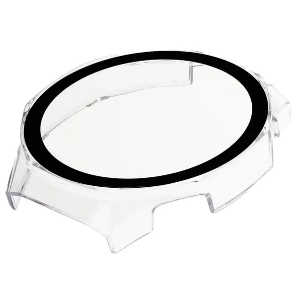 Bizon Case+Glass Watch Huawei Watch GT 5 Pro 46 mm clear
