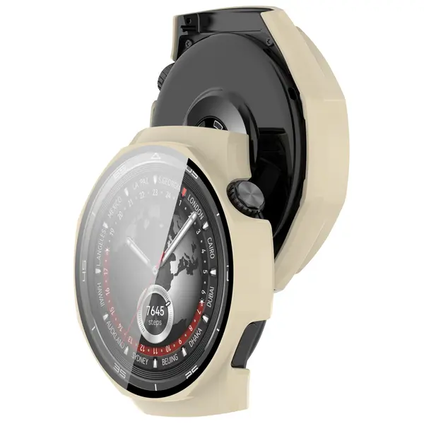 Bizon Case+Glass Watch Huawei Watch GT 5 Pro 46 mm beige