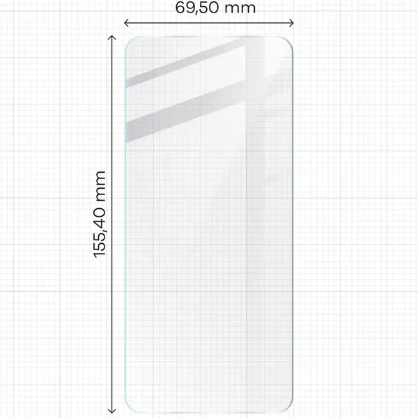 Bizon Glass Clear 2 Oppo Reno12 F 4G/5G/12 FS