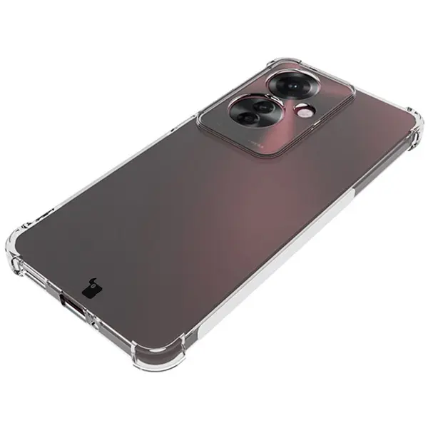 Bizon Case Clear Pack case + 2x screen film Oppo Reno11 F 5G clear