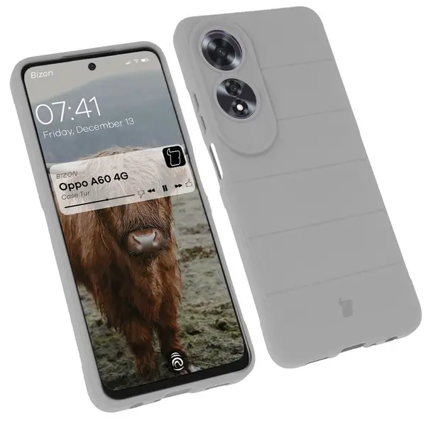 Bizon Case Tur Oppo A60 4G light grey