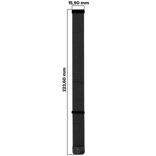 Bizon Strap Watch Chain 18 mm black