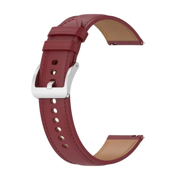 Bizon Strap Watch Casual 22 mm maroon