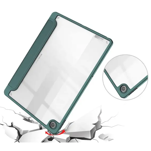Bizon Case Tab Clear Matt Lenovo Tab M10 Plus Gen 3 dark green