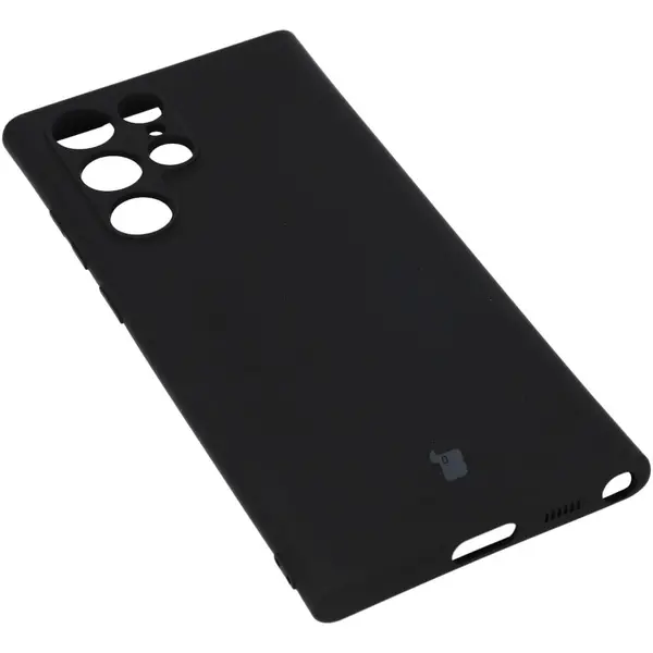 Bizon Case Silicone Samsung Galaxy S22 Ultra black