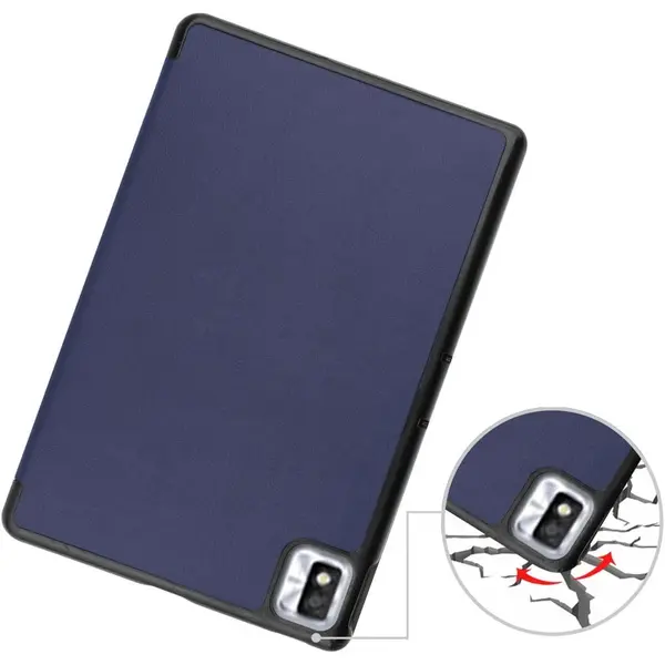 Bizon Case Tab Croc TCL Tab 10s 9080G (2021) navy blue