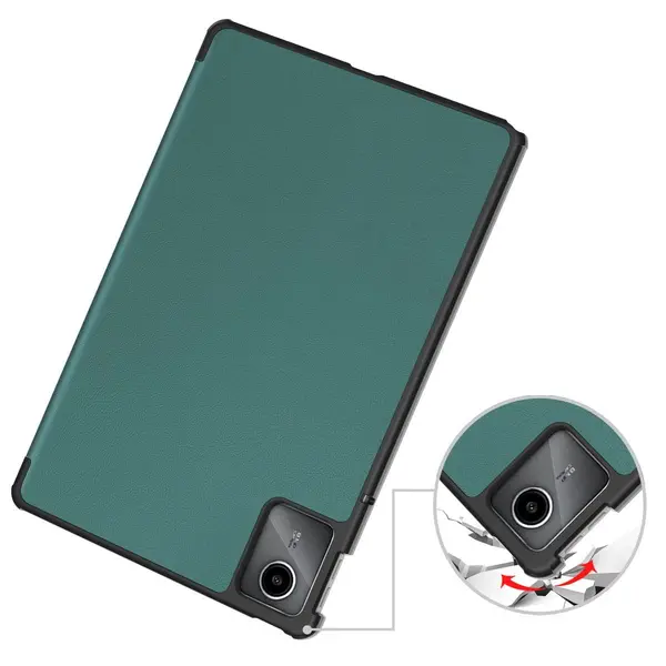 Bizon Case Tab Croc Lenovo Tab M11 dark green
