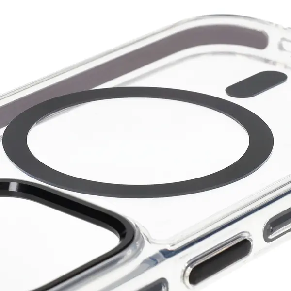 Bizon Case Marco Apple iPhone 14 Pro clear with black frame