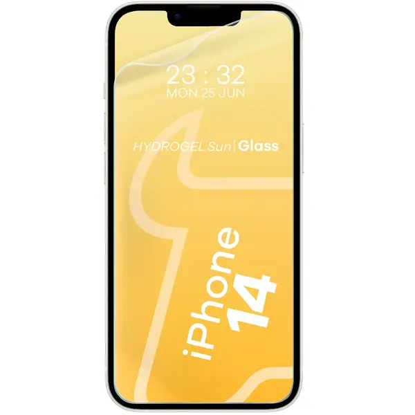 Bizon Glass Hydrogel Sun Apple iPhone 14 [2 PACK]