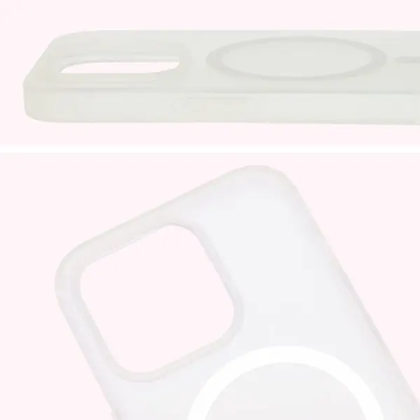 Bizon Case MatteO Apple iPhone 14 Pro transparent with a transparent frame