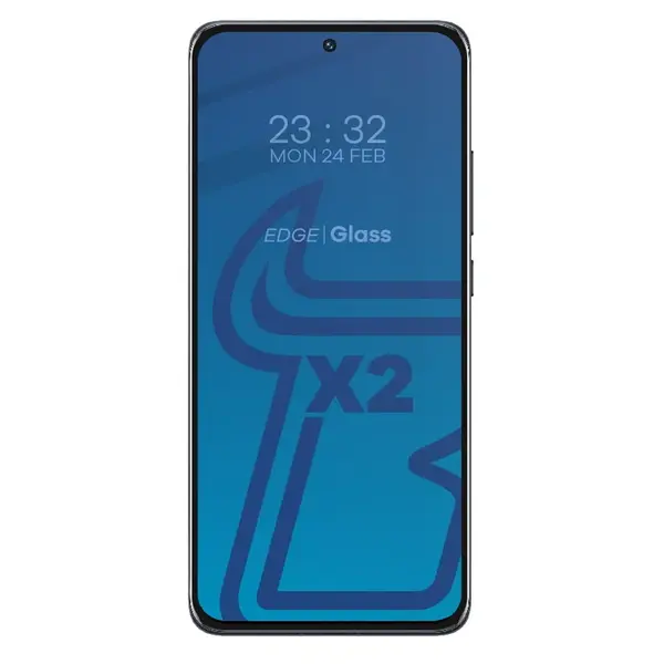 Bizon Glass Edge 3D tempered glass - [2 PACK] + lens protection Xiaomi 12 / 12X black