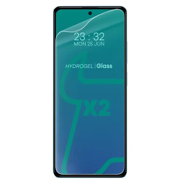 Bizon Glass Hydrogel Poco X5 Pro Redmi Note 12 Pro 5G Redmi Note 12 Pro+ 5G [2 PACK]