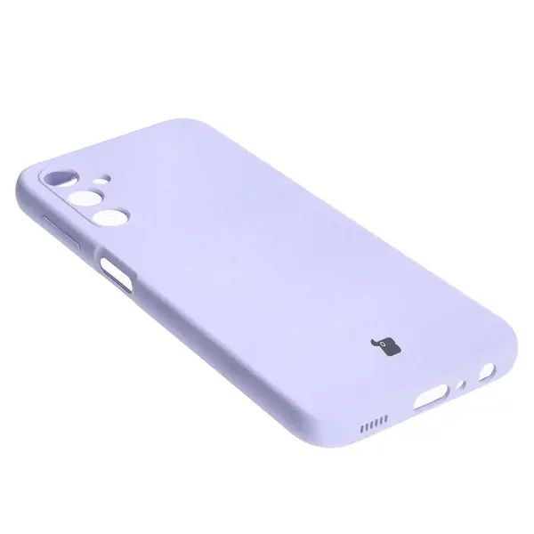 Bizon Case Silicone Samsung Galaxy A24 4G light purple