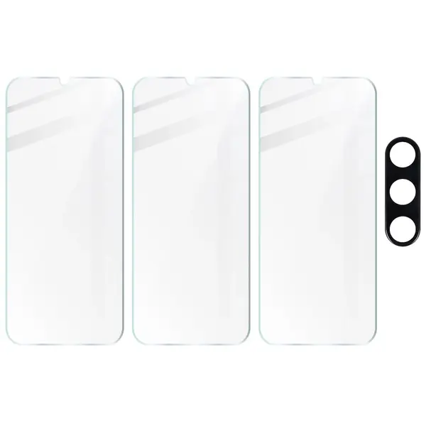 BIZON Clear 2 3x screen glass + camera glass Samsung Galaxy A14 4G/5G M14