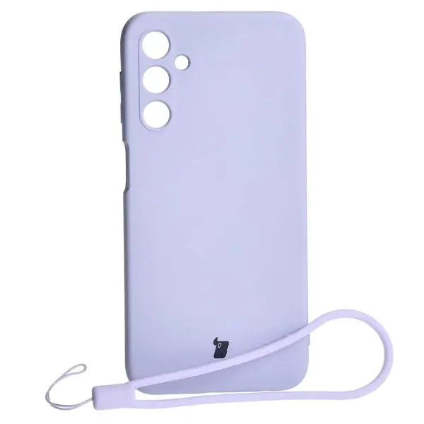 Bizon Case Silicone Samsung Galaxy A24 4G light purple