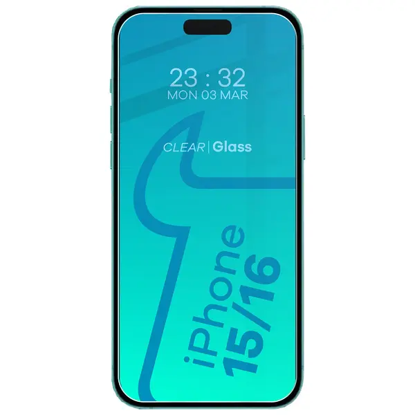 Bizon Glass Clear 2 Apple iPhone 15 / 15 Pro / 16