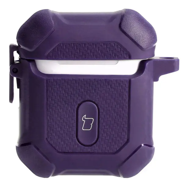 Bizon Case Headphone Armor Apple Airpods 1/2 purple