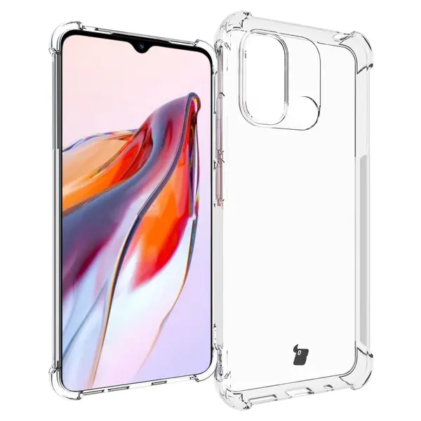 Bizon Case Clear Pack case + 2x screen glass Xiaomi Redmi 12C clear