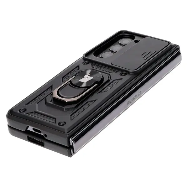 Bizon Case CamShield Ring Samsung Galaxy Z Fold5 black