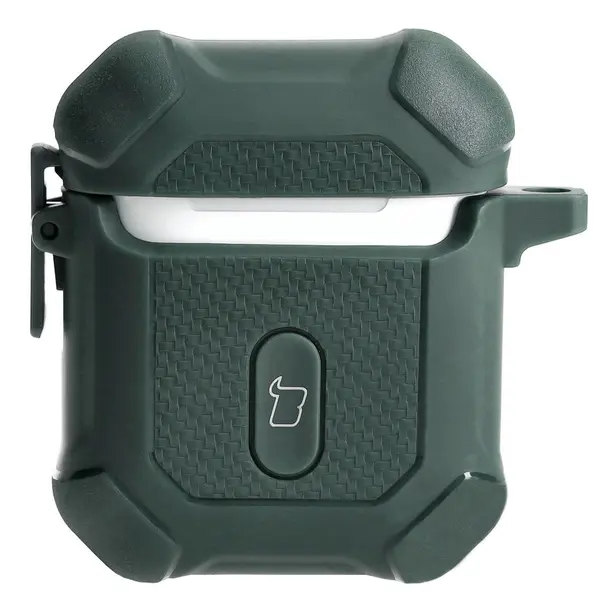Bizon Case Headphone Armor Apple Airpods 1/2 dark green