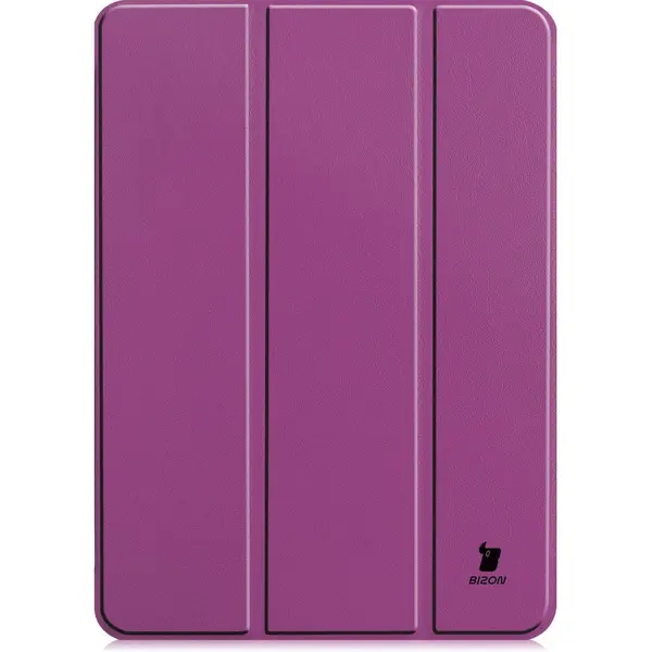 Bizon Case Tab Croc Apple iPad Pro 11 2022/2021/2020/2018 dark purple