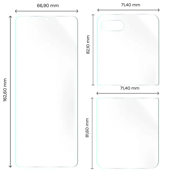 Bizon Glass Hydrogel Motorola Razr 50 Ultra