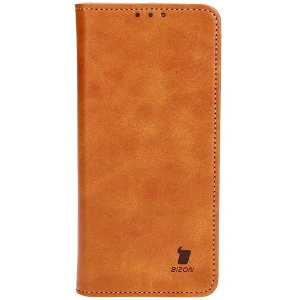 Bizon Case Pocket Pro Motorola Moto G14 brown