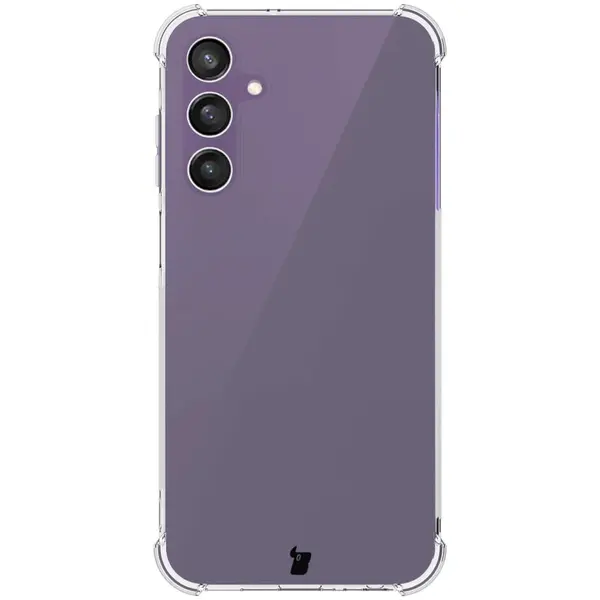 Bizon Case Clear Pack case + 2x screen glass + lens glass Samsung Galaxy A25 5G clear