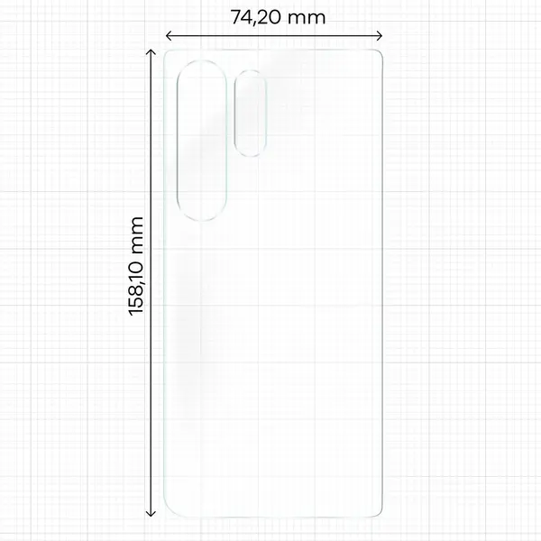 Bizon Glass Hydrogel Samsung Galaxy S24 Ultra [2 PACK]