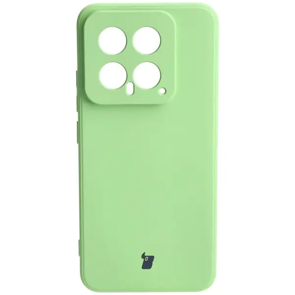 Bizon Case Silicone Sq Xiaomi 14 light green